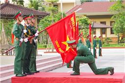Trung đoàn 123 tuyên thệ chiến sĩ mới năm 2025